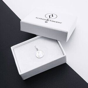 St Jude Thaddeus Patron Saint of Lost Causes .925 Sterling Silver Medal Pendant